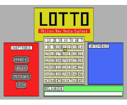 Lotto (MSX2, Philips Germany)