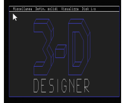 3-D Designer (1991, MSX2, Avesoft)