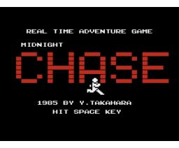 Midnight Chase (1986, MSX, Y. Takahara)