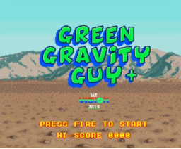 Green Gravity Guy Plus (2019, MSX, bit Vision)