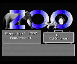 Zoo (Icon-venture) (1987, MSX2, Radarsoft)