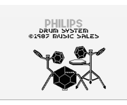 Drum System (1987, MSX, Music Sales)
