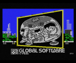 Attack of the Killer Tomatoes (1986, MSX, Global Software)