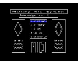 Moonblaster MIDI replayer (1993, MSX2, Magic Team)