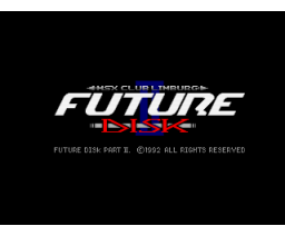 FutureDisk 02 (1992, MSX2, S.T.U.F.F.)