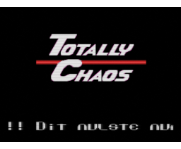 Totally Chaos Interactive #00 (2000, MSX2, Totally Chaos)