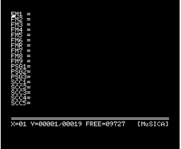 MuSICA (1990, MSX2, 株式会社アスキー, Soram)
