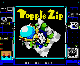 Topple Zip (1987, MSX2, Bothtec, Alex Bros)