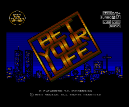 Bet Your Life (1994, MSX2, Hegega)