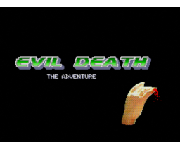 Evil Death - The Adventure (1987, MSX2, Scorpionsoft)