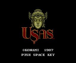 Usas (1987, MSX2, Konami) | Generation MSX