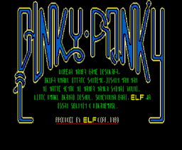 Pinky Ponky 1: Beautiful Dream (1989, MSX2, Elf Co.)