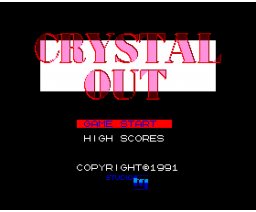 Crystal Out (1991, MSX2, Studio FG)