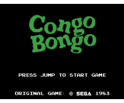 Congo Bongo: The Isometric Edition (2026, MSX, Mastropiero)