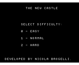 The new Castle (2025, MSX, Nicola Brogelli)