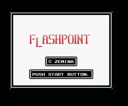 Flashpoint (1991, MSX, Zemina)