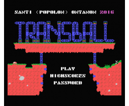 Transball (2016, MSX, Brain Games)