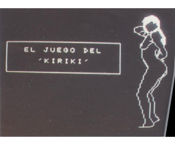El Kiriki / Luna 3 / El Ahorcado (1985, MSX, Monser)