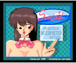Sweetey (1990, MSX2, Interpreter Softwere)