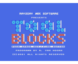 Tool Blocks (2021, MSX, Ray2Day)