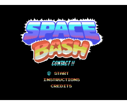 Space Bash: Contact !! (2026, MSX, Dave's Retro Forge )