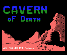 Cavern of Death (1987, MSX, Juliet Software)