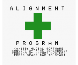 Operation Alignment (1986, MSX, Global Software)
