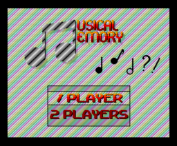 Musical Memory (2001, MSX2, Delta Soft)
