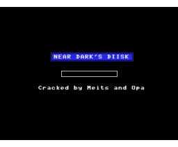dIIsk (2011, MSX2, Near Dark)