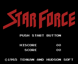 Star Force (1985, MSX, Tehkan)