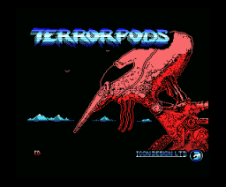Terrorpods (1989, MSX, Melbourne House)