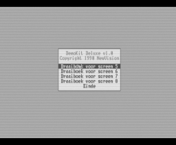 DemoKit DeLuxe  (1990, MSX2, NewVision)
