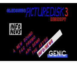 ClubGuide Picturedisk 03 (1990, MSX2, GENIC)