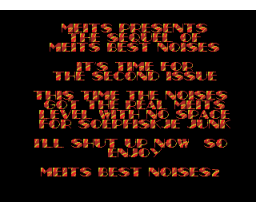 Meits' Best Noises 2 (1995, MSX2, Meits)