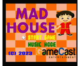 Mad House (2023, MSX2, GameCast Entertainment)