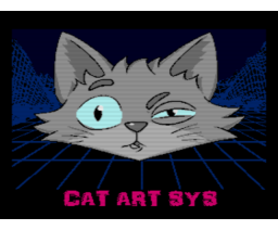 Cat Art Sys (2021, MSX2, The Pets Mode)