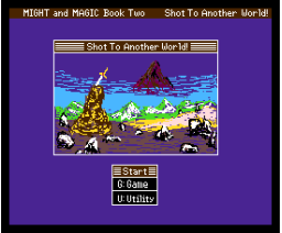 Might and Magic Book Two - Shot To Another World! (MSX2, Doku)
