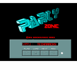 Party Zone (1993, MSX2, Backspace)