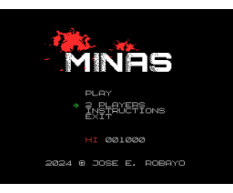 Minas (2024, MSX, Jose E. Robayo)